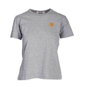 Comme des Garçons PLAY T-shirt in Heather Gray